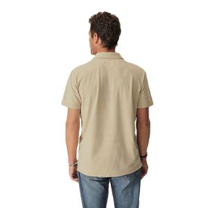 Haute demande Relax Fit élégant hommes Polo Tee col classique et bouton patte tissu doux à manches courtes Polo t-shirts pour hommes - Product Image 5