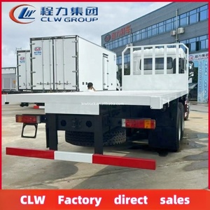 יצרן dongfeng 6*4 10 גלגלים בינלאומי מיטת משאית שטוח בינלאומית לשאת מחפר - Product Image 5