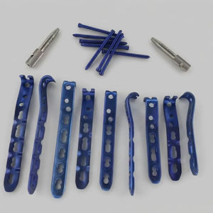 Plaque de fixation de cheville pour fracture osseuse de qualité supérieure LCP 3.5mm, lot de 109 pièces avec vis LCP 3.5mm, implants orthopédiques, approuvé CE - Product Image 1