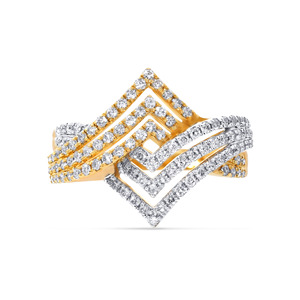 Anillo de Diamantes Aurora Celestial, Anillo de Diamantes Abrazo de Luz Estelar, Anillo de Diamantes Resplandor Lunar, Anillo de Diamantes Chispa Soberana - Product Image 3