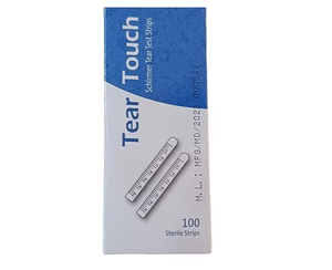 Tiras reactivas Schirmer Tear Test Strips de venta caliente, 100 tiras estériles para uso oftálmico, certificadas CE. - Product Image 2