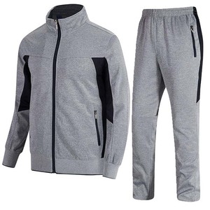Survêtement unisexe bleu et vert fluo avec blocs de couleur, fermeture éclair sur toute la longueur, style sportif décontracté pour l'automne avec poches latérales - Product Image 4