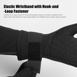 Guantes de Buceo Semi Secos Impermeables con Sistema de Puño para Máxima Retención, Ideales para Buceo Técnico y Trabajo Subacuático Profesional - Product Image 2