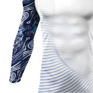 Vêtements de sport de haute qualité, rashguard personnalisé par sublimation, tissu extensible et doux, service OEM ODM - Product Image 6
