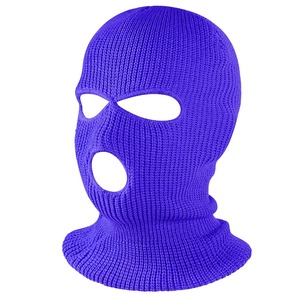 Masque tactique pour hommes, masque facial complet, thermique, coupe-vent, en polaire douce, protection pour les sports de plein air en hiver - Product Image 2