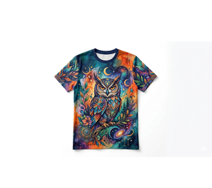 Suéter Deportivo de Alta Calidad para Hombre, con Logotipo Frontal Sublimado, Diseño de Búho, Tejido de Punto, Ligero y Transpirable - Product Image 2