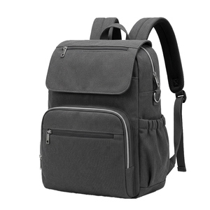 Mochila Pañalera Multifuncional, Bolsa de Viaje para Bebé con Porta Biberones Aislados a Prueba de Fugas, Puerto USB, Organizador Espacioso de Lona, 15.5L - Product Image 6
