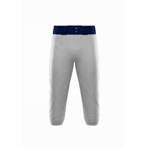 Pantalones de Béisbol Transpirables de Alta Calidad, Personalizados OEM, con Franjas, Tallas Grandes, para Equipos Unisex de Softbol, Gran Venta - Product Image 4