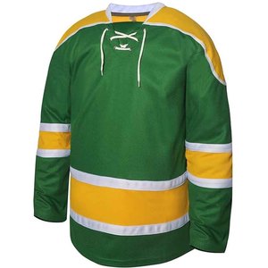 Camiseta de Hockey Personalizada con Serigrafía, Uniforme de Hockey sobre Hielo al por Mayor, 100% Poliéster Transpirable, Tallas Grandes, Ecológico - Product Image 6