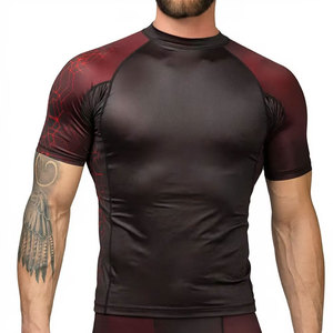 Men's Rash Guard <b>Long</b> <b>Sleeve</b> <b>Compression</b> <b>Shirt</b> Breathable Quick Dry UV Protection Sports <b>Shirt</b> Custom Logo - Product Image 1