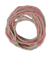 Bracelets ajustables multicolores en perles de verre et perles de riz, forme boule, tendance, Shan India SI 11127, unisexe, sans plomb ni cadmium