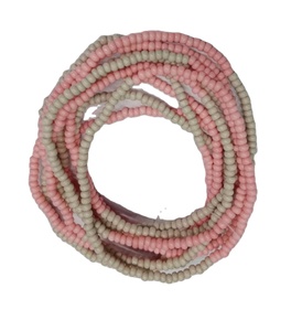 Adjustable Multicolor Glass <b>Bead</b> <b>Bracelets</b> Multistrand Seed <b>Beads</b> Ball-Shaped Gold Ivory Pink <b>Fashionable</b> Bangles - Product Image 2