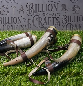 Cuerno de Búfalo Natural Personalizado, Cuerno para Soplar Hecho a Mano, Instrumento Musical Estilo Vikingo, Fabricante - Product Image 5