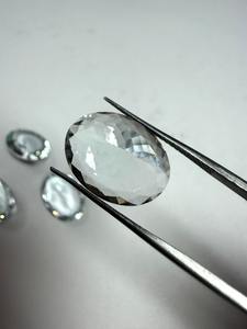 Piedra de Aguamarina Natural de Tamaño Único, Corte Único, para Joyería, Gema Suelta - Product Image 2