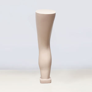 Maniquí de Pierna de Fibra de Vidrio Color Piel Irrompible con Postura de Pie para Exhibición de Ropa y Pruebas de Rodilleras - Product Image 6