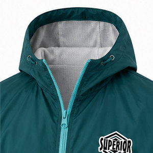Chaqueta Cortavientos con Capucha para Hombre, Ligera, Impermeable, para Caminar, Senderismo, Ciclismo, Uso Casual, OEM, ODM, Directo de Fábrica - Product Image 3
