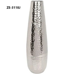 Luxury Decorative Metal <b>Vase</b> for Interiors Home Decor Table Centerpiece metal flower <b>vase</b> Zahid Exports - Product Image 3