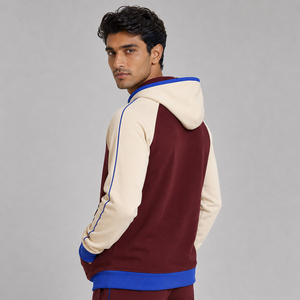 Sweat-shirts à capuche zippés pour hommes, personnalisables, 100% coton, épais, motif uni, polaire, logo personnalisé imprimé, respirant, séchage rapide - Product Image 6