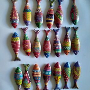 Escultura Decorativa de Madera para Sala de Estar, Diseño Art Deco con Peces y Gatos Tallados, Ecológica y Ligera, MÁS VENDIDA - Product Image 5