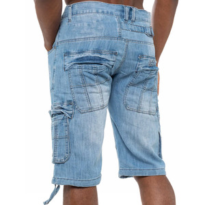 Pantalones Cortos Cargo para Hombre 2025, 100% Algodón Canvas, Estilo Urbano, Transpirables, Duraderos, Casuales, de Verano - Product Image 2
