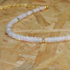 Beaded <b>Choker</b> Chain Necklace for Women Layered Beaded Chain <b>Choker</b> Necklace Handmade Beaded Chain <b>Choker</b> Jewelry - Product Image 3