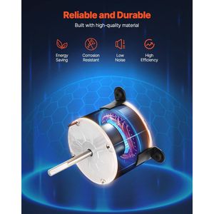 Motore Ventilatore AC Monofase Dometic Brisk Air I per Camper, Compatibile 1/5HP 115V 2.6A 1650 RPM (3 Velocità) - Modello 3108706.916 - Product Image 3