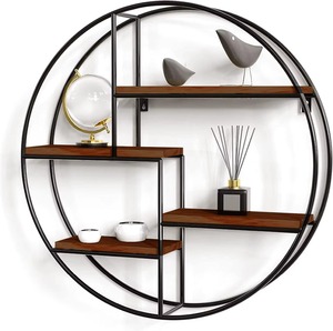 ZARA ENTERPRISES ZE456 Durable Leather Rectangle Floor Standing Storage Rack for Bathroom <b>Kitchen</b> Living Room - Product Image 3