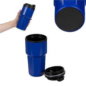 Vaso Térmico de Acero Inoxidable para Viajar, 473 ml, Aislamiento al Vacío, Tapa Abatible, Diseño Moderno para Viajes al Aire Libre - Product Image 4