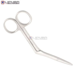 กรรไกรตัดจมูก HEYMANN ขนาด 7 นิ้ว 18 ซม. คุณภาพพรีเมียม สำหรับศัลยกรรมหู คอ จมูก เครื่องมือแพทย์มืออาชีพ ใช้แรงมือ รุ่น Knights Series - Product Image 3