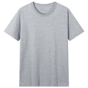 <b>Men's</b> Vintage Solid color Jersey Fabric Short sleeves T-<b>Shirt</b> O Neck Regular Fit Knitted T-<b>Shirt</b> <b>For</b> <b>Men's</b> Wear with OEM Service - Product Image 5