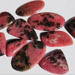 พลอยอาเกตสีแดงธรรมชาติ คุณภาพสูง รูปทรงคาโบชอง สำหรับทำเครื่องประดับ เกรดพรีเมียม รับรองคุณภาพ ขนาด 6-12 มม. - Product Image 1