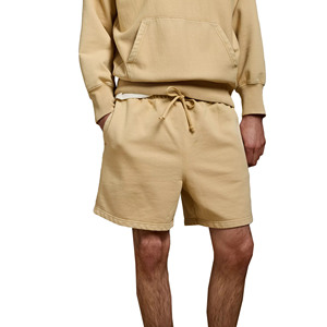 Conjunto de Sudadera con Capucha y Pantalones Cortos de Forro Polar Transpirable 100% Algodón para Hombre, Marca Personalizada, Ropa Casual de Primavera - Product Image 3