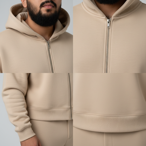High Quality Pullover 400 Gsm Oversized Hoodie Custom logo Blank Unisex Blank Heavyweight Mens Hoodies - Product Image 6