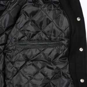 Blouson universitaire homme moutarde à col mandarin, fermeture boutonnée dissimulée, décontracté, pour l'hiver, respirant, style urbain 2027 - Product Image 5