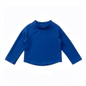 Camiseta de Manga Larga Rosa para Bebés Niñas, Protección UV, Traje de Baño para Bebés y Niños Pequeños - Product Image 2