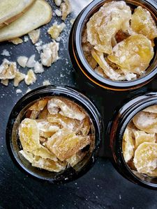 Soft Dried Ginger Root Cubes Premium Ginger Snack with Delicate Chewy Texture <b>Sweet</b> Spicy Ginger Taste Selected Quality Pack - Product Image 4