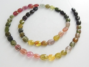 Turmalina Multicolor en Bruto para Joyería, Piedras Naturales al 100%, Tamaño 8x5-6x5mm, Orificio de 0.35mm - Product Image 5