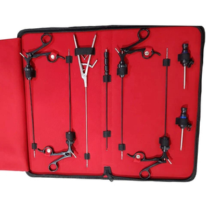 Juego de Instrumentos de Laparoscopia Reutilizables de 8 Piezas, Juego de Pinzas de Laparoscopia Quirúrgica, Juego de Herramientas de Laparoscopia para Cirugía Abdominal - Product Image 1