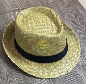 Straw <b>Hat</b> - New Fashion Palm Leaf <b>Hat</b> for Men and <b>Women</b> 2023/Fedora Straw <b>Hat</b> - Product Image 5