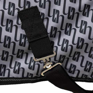 Couverture de cheval en tissu de coton respirant et imperméable de haute qualité pour le dressage, toutes saisons, avec 4 sangles de fixation - Product Image 3