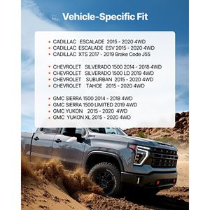 2 Pezzi Cuscinetto Mozzo Ruota Anteriore Compatibile con Cadillac Escalade Base Platinum Premium Luxury Sport Utility 2020 Chevy Subur - Product Image 3