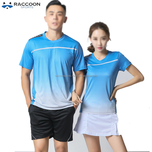 Tenue de sport pour homme adulte, uniforme de tennis, jersey respirant à séchage rapide en polyester/spandex, impression par sublimation personnalisée - Product Image 2