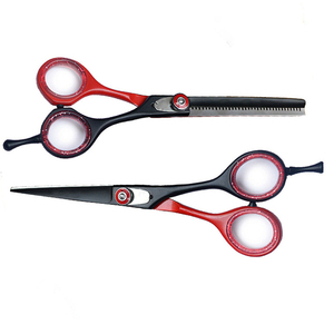 Ciseaux de coiffure professionnels en acier inoxydable VG10 à bord tranchant, manche moyen, pour droitiers, légers, pour salon, 32 cm - Product Image 1