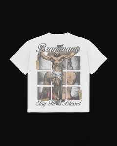 Camisetas Deportivas de Moda con Diseño Personalizado, 100% Algodón, Cuello Redondo, Corte Holgado para Hombre, Precio al por Mayor - Product Image 3