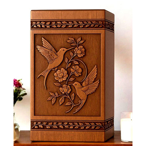 Personalized Rosewood <b>Memorial</b> Urn <b>Box</b>: Custom Engraved <b>Keepsake</b> <b>Memorial</b> <b>Keepsake</b> by AYAANS - Product Image 3