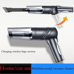 High-Powered Black Wireless Auto Folding <b>Vacuum</b> Cleaner Strong Suction <b>Handheld</b> <b>Vacuums</b> with Powerful Suction - Product Image 4