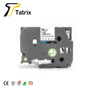 Tatrix <span class=keywords><strong>Tz</strong></span> <span class=keywords><strong>261</strong></span> Tzc <span class=keywords><strong>261</strong></span> Tzc 263 Tze <span class=keywords><strong>261</strong></span> Tze 262 Tze 263 Tze 661 36mm*8m kompatibles Etikettenband für Brother PT-P900 PT-3600 PT-E800T - Product Image 1