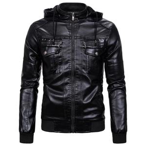 Veste en cuir pour homme, design personnalisé, vente en gros, haute qualité, veste en cuir tendance personnalisée - Product Image 1