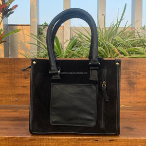 Cuir suédé Style occidental Boot Stich Nouveau Designer Sac fourre-tout Unique Sac à main Offre Spéciale Bohème Femmes Multi Usages Sac à main - Product Image 4