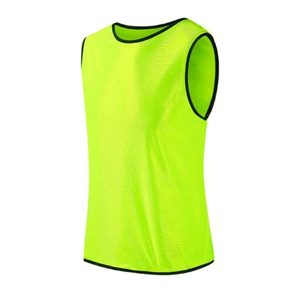Gilet d'entraînement de football unisexe, tissu de qualité supérieure avec logo personnalisé, service OEM, design personnalisable, prix compétitif, gilet de football - Product Image 2
